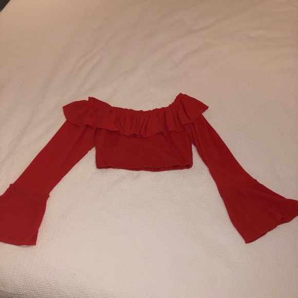 Cropped blouse - Picture 2 of 3